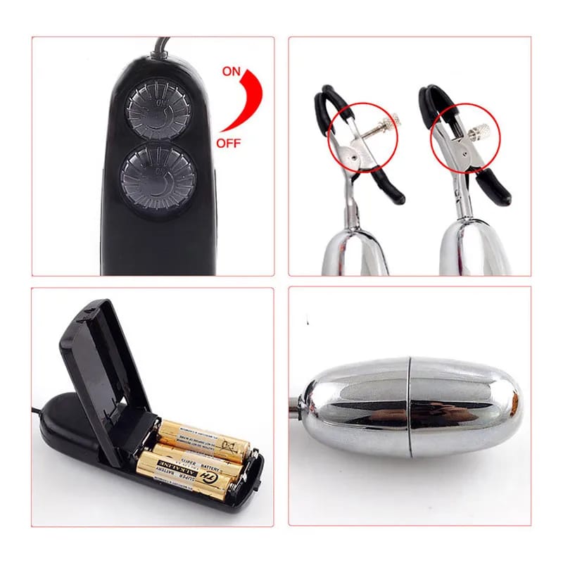 Remote Control Vibrating Egg With Nipple stimulation
