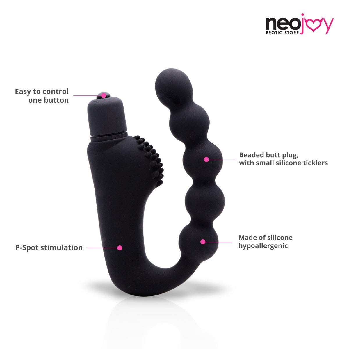 Butt Plug Beads-Silicone sex toy For G-Spot Stimulation-Sex Toys For Adults