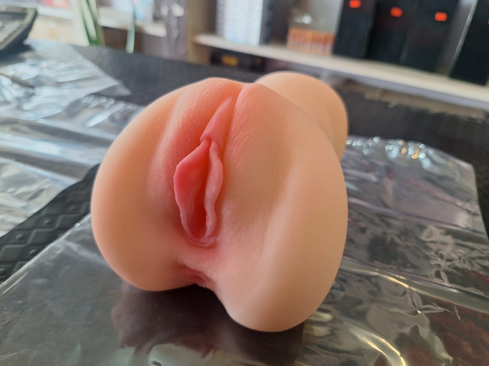silicone vagina and anal parts toy for men