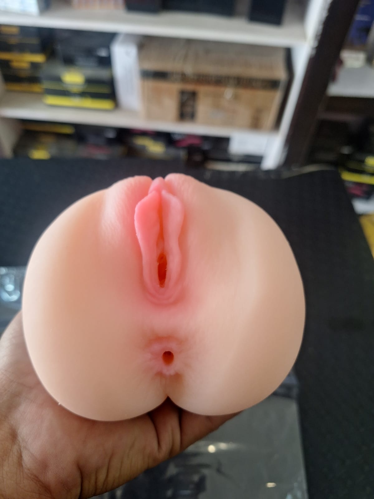 silicone vagina and anal parts toy for men